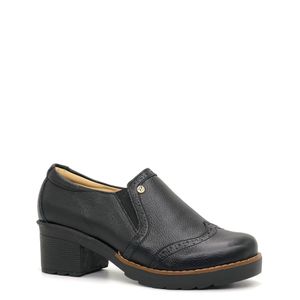 Zapato Casual de Cuero PARISS KA22-AVIS Negro