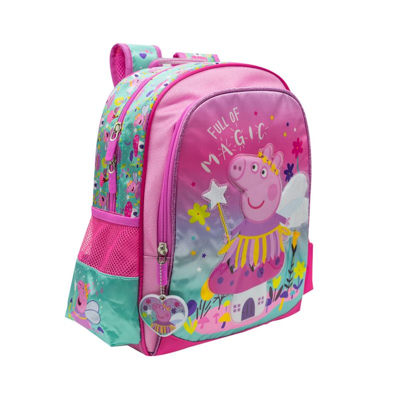 Mochila de peppa pig fashion para kinder