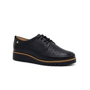 Zapato Casual de Cuero PARISS KA23-OX009 Negro