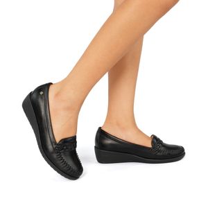 Mocasines De Mujer Casuales Cuero Pariss KA24-PILI