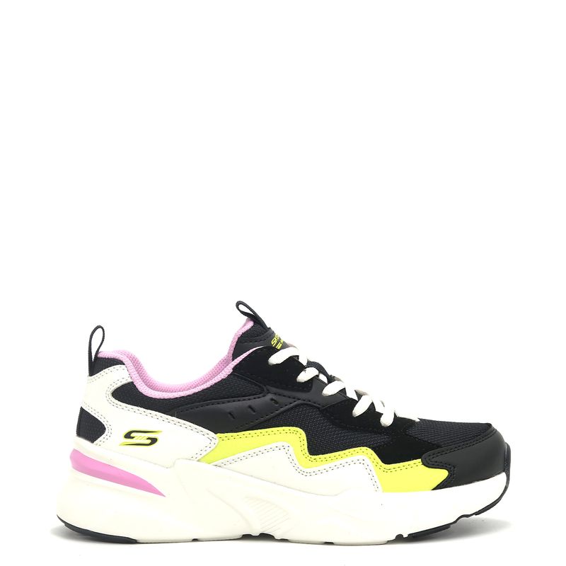 Zapatilla-CASUAL-para-Mujer-SKECHERS-117044-BKLM-Negro---Blanco