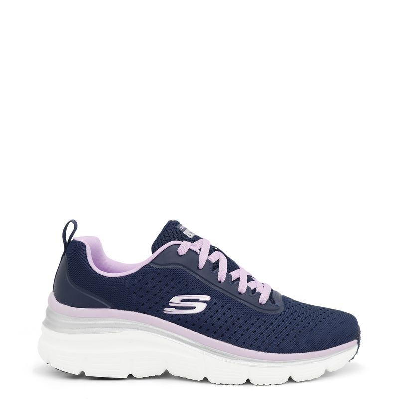 Zapatilla-CASUAL-para-Mujer-SKECHERS-149277-NVLV-Marino---Lila