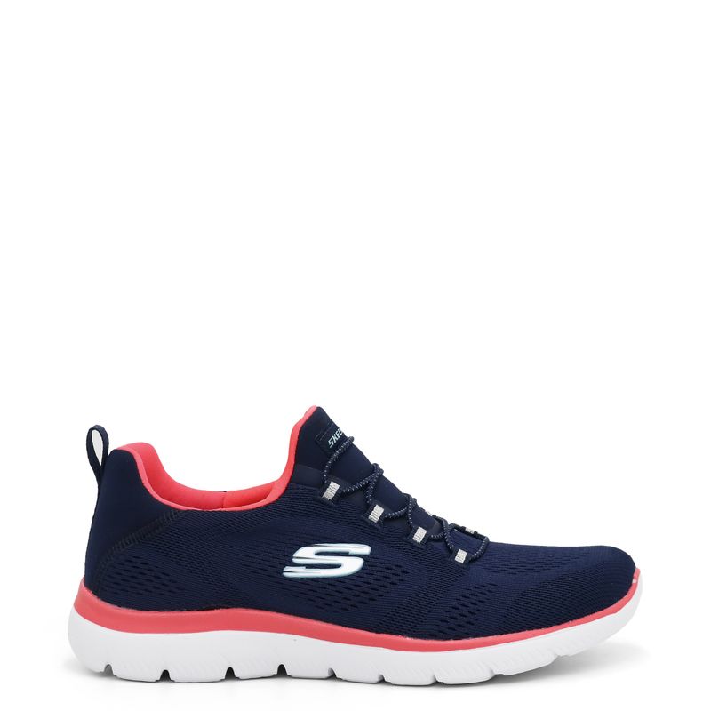 Zapatilla-CASUAL-para-Mujer-SKECHERS-149523-NVNP-Marino---Coral