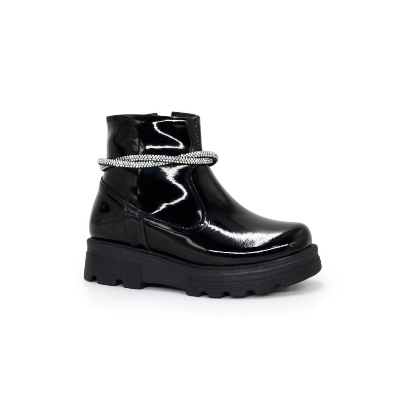 Botin-CASUAL-Niña-PARISS-KIDS-MV24I2-MIA-Charol-Negro