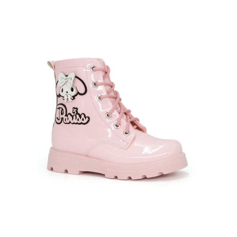 Botin-CASUAL-Niña-PARISS-KIDS-MV24I2-NOA-Charol-Rosado