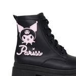 Botin-CASUAL-Juvenil-PARISS-KIDS-MV24I2-AIDA--Negro---Lila
