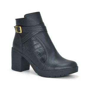 Botines De Mujer Cuero Pariss PA24-137X7