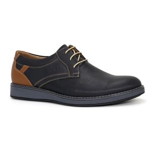 Zapato Casual de Cuero CONTERS para Hombre ES24-413 Negro