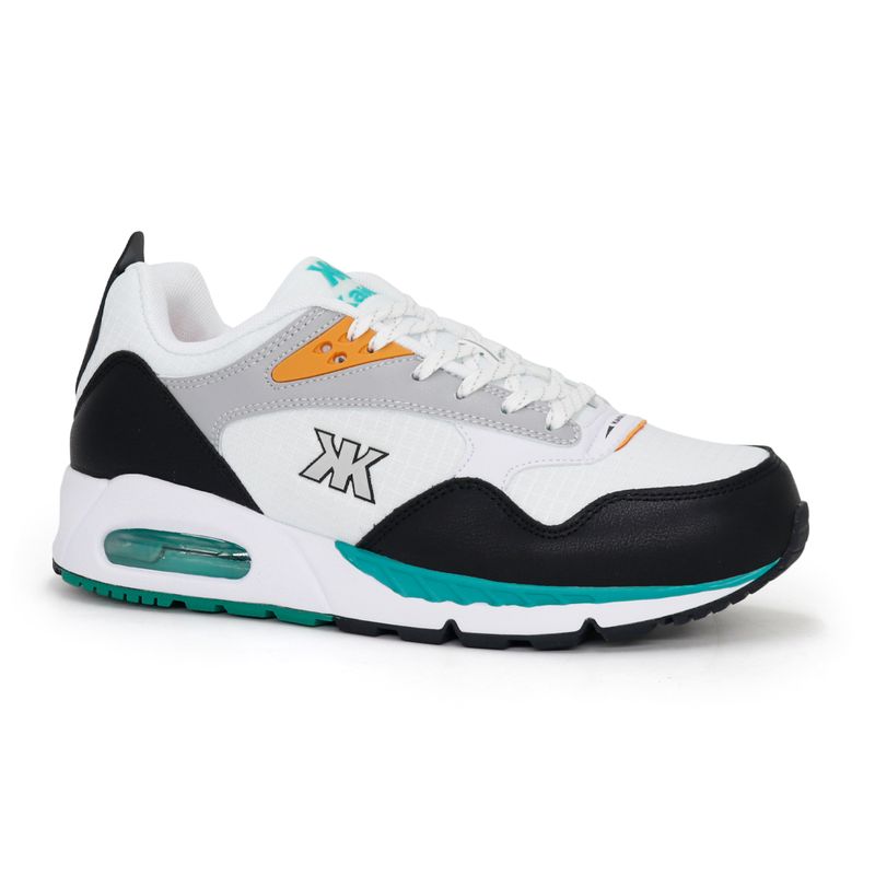 zapatillas-running-kaida-de-hombre--en-verde-blanco