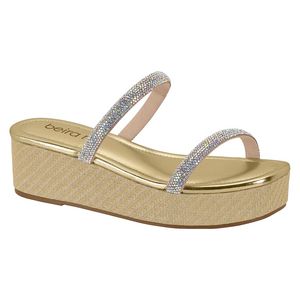 Sandalias Beira Rio de Mujer 248454-112 Dorado