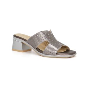 Sandalias de Cuero para Mujer PARISS KA24Q4-DALIA Plata