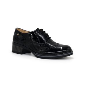 Zapatos Casuales de Cuero para Mujer PARISS KA24Q4-HADAD Negro
