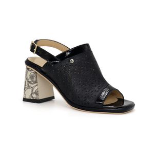 Sandalias de Cuero para Mujer PARISS KA24Q4-AMIN Negro