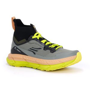 Zapatilla Botin Runnig de Hombre APOLO AH24-14Q Gris / Amarillo