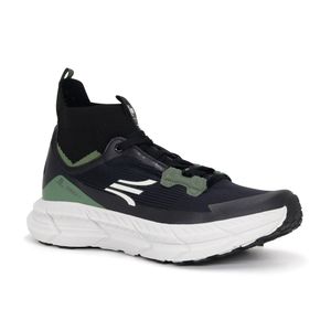 Zapatilla Botin Runnig de Hombre APOLO AH24-14Q Negro / Verde