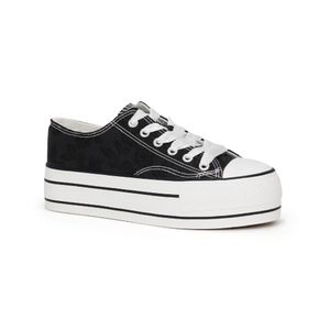 Zapatillas Urbanas Mujer Ariana 24I4-5519 Negro