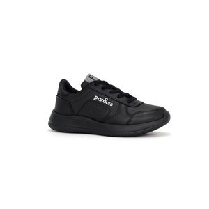 Zapatillas Escolar Cuero PARISS CE25Q1-195 Negro