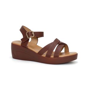 Sandalia De Mujer Casual CHARMING W-52119 Marron