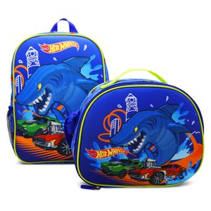 Set mochila + lonchera HOT WHEELS BASIC OFICIO 25.6HTW21303