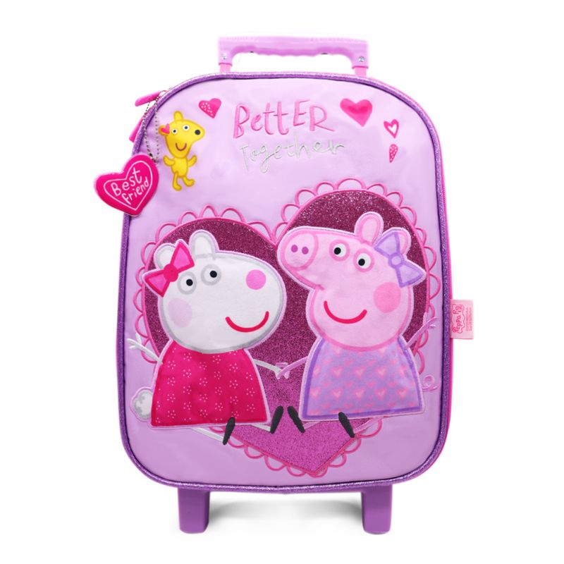 maleta-ruedas-de-peppa-pig-para-niña-rosado
