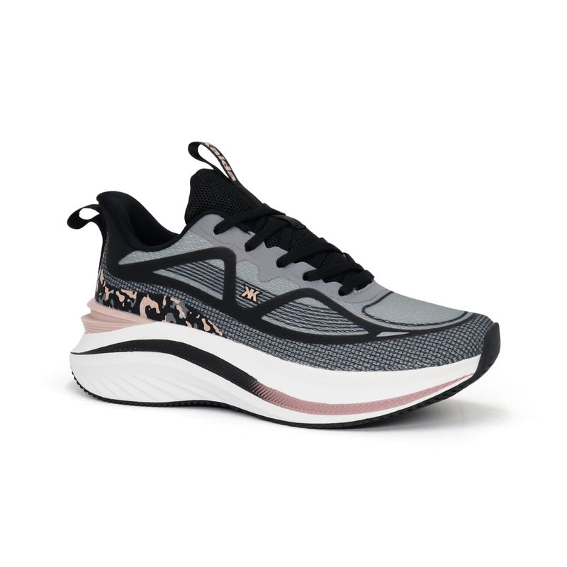 zapatilla running kaida para mujer en gris
