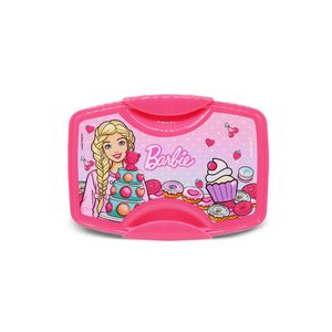 SET DE TAPER BARBIE 25.6BAR445 De 1100 ml con cubiertos