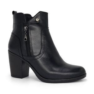 Botin de Mujer Cuero Pariss JA25Q1-BT196 Negro