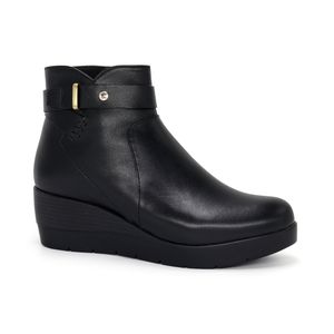 Botin de Mujer Cuero Pariss JA25Q1-BT200 Negro