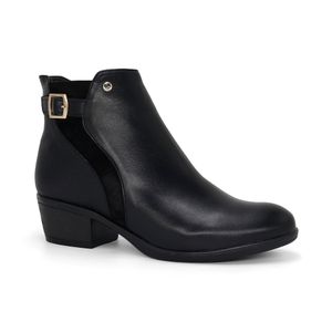 Botin de Mujer Cuero Pariss JA25Q1-BT202 Negro