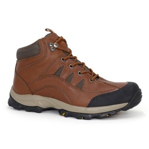 Botines Outdoor De Cuero Hombre KAIDA CLQ3-TK-58