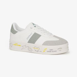 Zapatillas Urbanas Mujer Ariana 7052-25Q2 White / Green