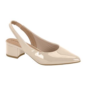 Zapatos De Vestir Mujer Beira Rio 254182-220 Crema