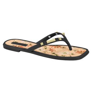 Sandalias Casuales Mujer Moleca 255535-302 Negro