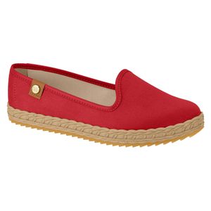 Alpargatas De Mujer Moleca 255696-304 Rojo