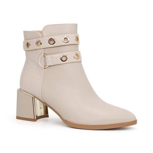 Botines de Mujer Chabely 25Q3.2YI071 Hueso