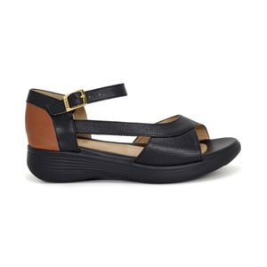 Sandalias Casual Cuero Pariss KA25Q4-CIRCE Negro