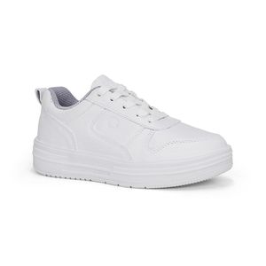 Zapatillas Escolar De Cuero Unisex PARISS JA26Q1-CG817N Blanco