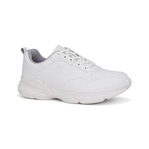 Zapatillas Escolar De Cuero Unisex PARISS JA26Q1-CG907 Blanco